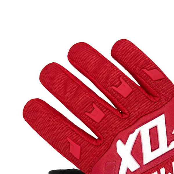 Almst Fox MX Defend Full Finger Ridning Cykelhandskar Cykling Motocross Guantes för barn BMX MTB Mountain Bike Barnhandskar Fluorescent XS