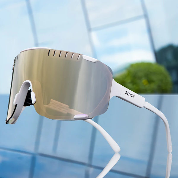 2023 Cykelsolglasögon Cykelglasögon Män Sport Cykelglasögon Utomhus UV400 Kvinnor Cykelglasögon MTB Photochromic Solglasögon Type 6 photochromic lens