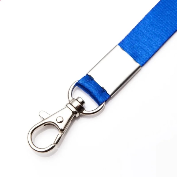 1st färgglad korthalsrem Lanyard ID namnskylt Visitkortsnyckelhållare case Nackrem Pink
