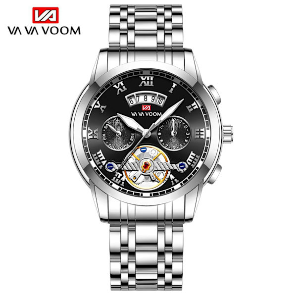2023 Nytt VA VA VOOM toppmärke Relogio Masculino Herr Luxury Luminous Armbandsur Imitera Quartz Watch för män 2453-YHY