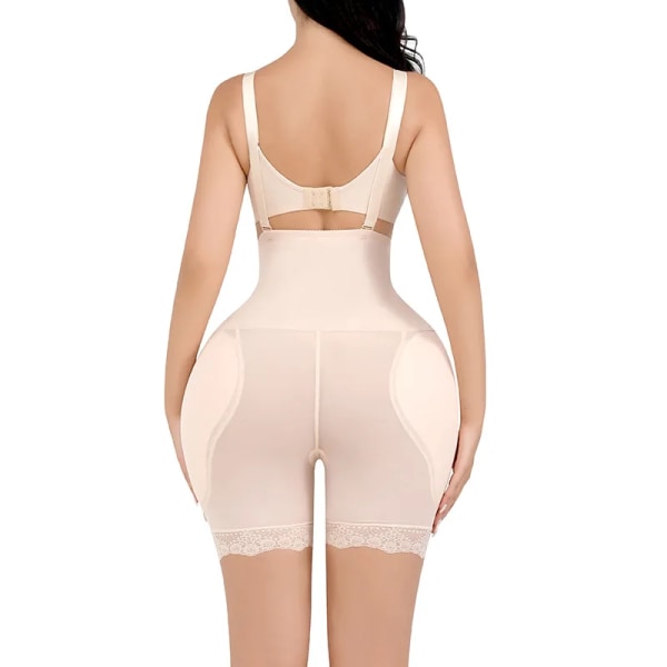 Waist trainer Body Shaper Body Shapewear Magekontroll Underkläder Falska skinkor Höftkuddar Enhancer Axelremmar Smalare Buckle Black Style A XL