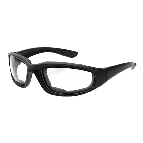 Flexibla anti-dimma skyddsglasögon unisex vuxen UV400 för utomhussport Säkerhet Motocross dammglasögon Vindtäta bikerglasögon Clear