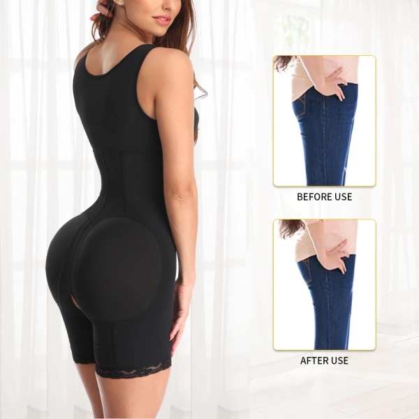 Dam waist trainer Butt Lifter Shapewear Helkroppsformare Underbyst Body Shapers Modellering Rem Bantning Body Shapewear skin 4XL