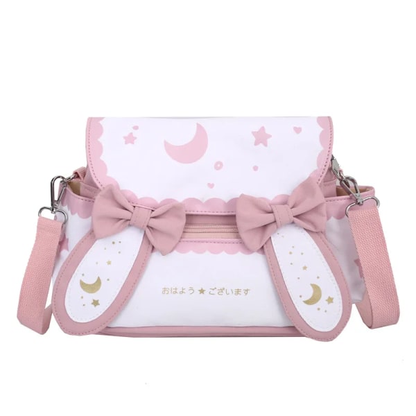 Lolita Moon Star printed fluga Dam axelväska Cross Body Style 2