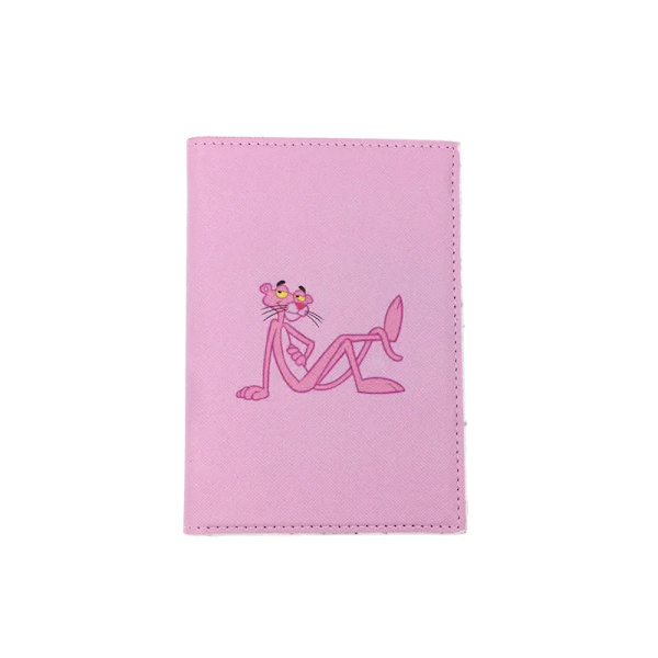 PINK-PANTHER Case ID- cover Passhållare Skydd Organizer Resor Superkvalitetskorthållare PASSPOR Red