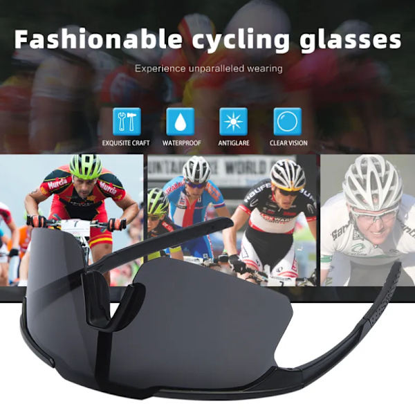 2021 Herrsolglasögon utomhus Cykelglasögon för kvinnor Sportglasögon MTB Cykelglasögon UV-skyddsglasögon för cykel C7