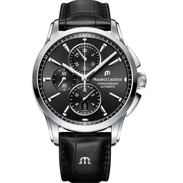 MAURICE LACROIX watch Ben Tao-serien Treögad kronograf Mode Casual Top Lyx läder Watch Relogios Masculinos white