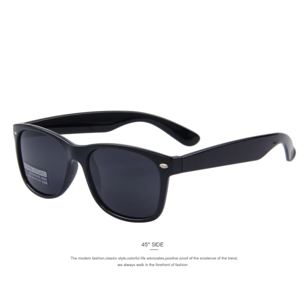 MERRYS Polarized Solglasögon för män Klassiska män Retro Rivet Shades Brand Designer Solglasögon UV400 S683 C03