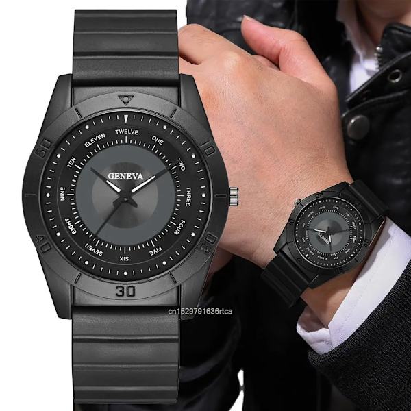 Lyx 2023 Toppmärke Minimalistisk Röd Hands Design Herr Sport Kvartsklocka Watch Silikonrem Manklocka Presenter Klockor Nylon Red