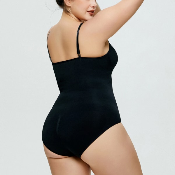 Menty Body Shapewear Kvinnor Helkroppsformare Plus Size Magkontroll Slimming Butt Lifter Push Up Shapers Korsett Auburn XL