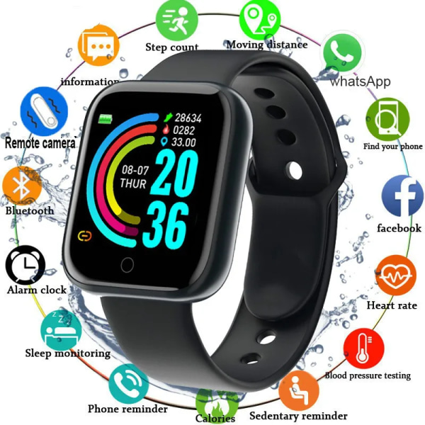 Bluetooth digital cheap smart watch