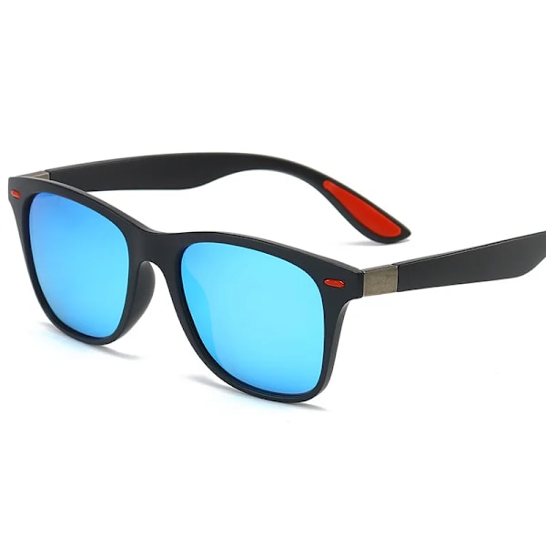 1 ST Klassiska polariserade solglasögon Herr Dam Märkesdesign Körning Fyrkantig ram Solglasögon Man Goggle UV400 Gafas De Sol C