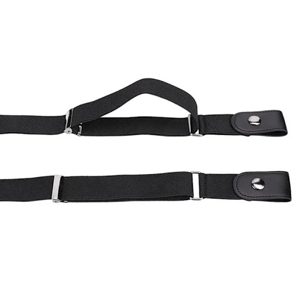 Enkelt Bälte Utan Spänne Elastiska Bälten För Dam Stretchrem Herr Jeans Cintos Utdragbar Barn Pojkar Flickor Cinturon Mujer-rem stripe belt 85-120cm