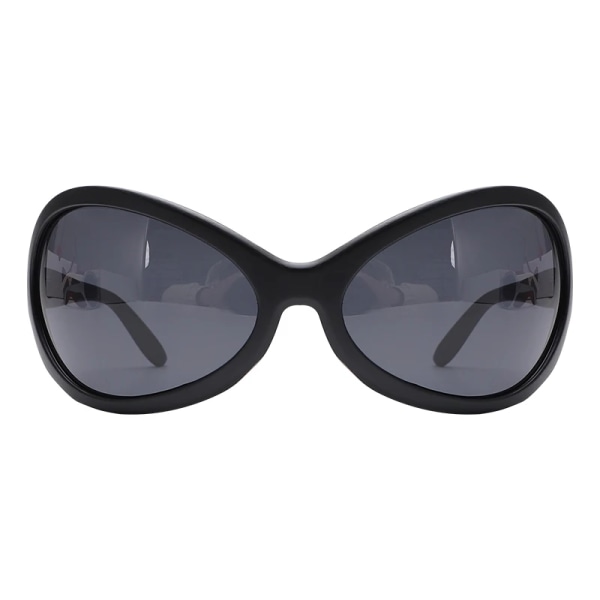 Unika Irregular Hip Hop överdimensionerade solglasögon för kvinnor Nytt märke Coola sportsolglasögon män Y2K Vintage Gothic Shades Goggles 1A As the piture shows