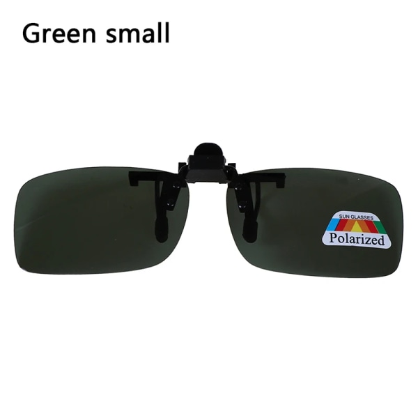 Bilförarglasögon Unisex Clip-on Polarized Day Night Vision Flip-up lins Körglasögon UV400 Ridsolglasögon för utomhusbruk as pic(.164)