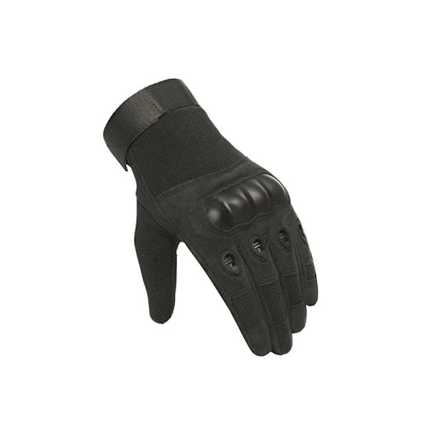 Taktiska utomhushandskar Fullfinger Herrhandskar Sportskytte Jakt Träning Militärträningshandskar Motorcykelhandskar Full Finger Black M