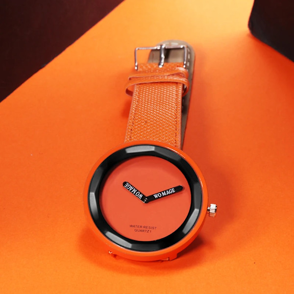 Nya kvinnor kvartsklänning klockor Elegant Pu-läderrem Casual Armbandsur Kvinna Montre Kvinnor Relogio Feminino bayan kol saati Green