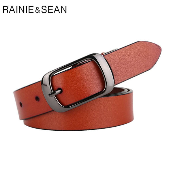 AWAYTR Mockabälten Dam Höst Vinterrock Bälten Stark färg Vild stil Midjeband Nål Spänne omlindad flanell Vintage bälten red