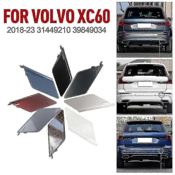 Bakre stötfångarlock för VOLVO XC60 2018-2023 dragkrokskydd Maple Brown