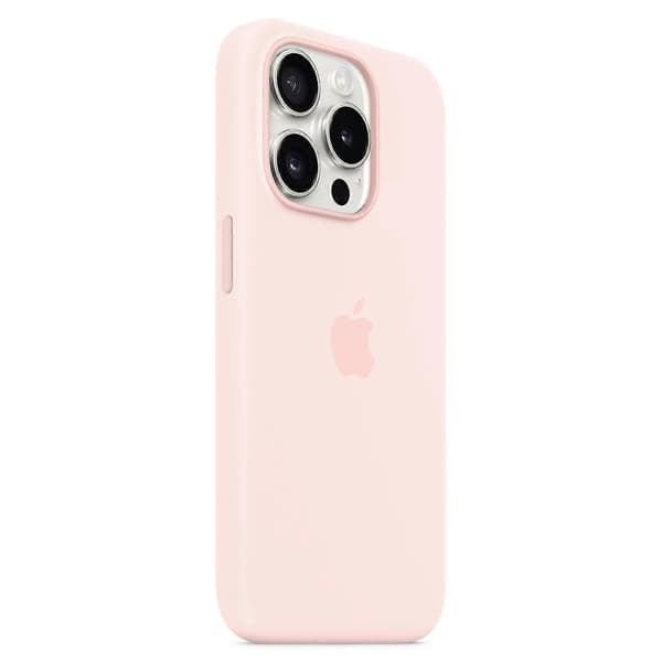 [zd]Silikonecover kompatibelt med iPhone 15 Pro Pink Pink iPhone 15 Pro
