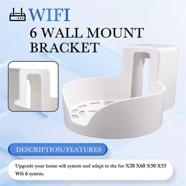 för Deco X20 X60 X50 X55 WiFi 6 Väggfäste 1st Vit