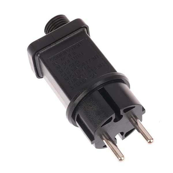 [zd]AC 220V til 31VDC 6W 8 Funktionel SELV LED Lampe Driver EU Stik S Sort Black Onesize