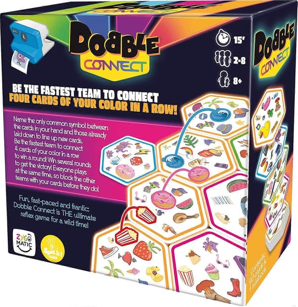 Dobble Connect -korttipeli