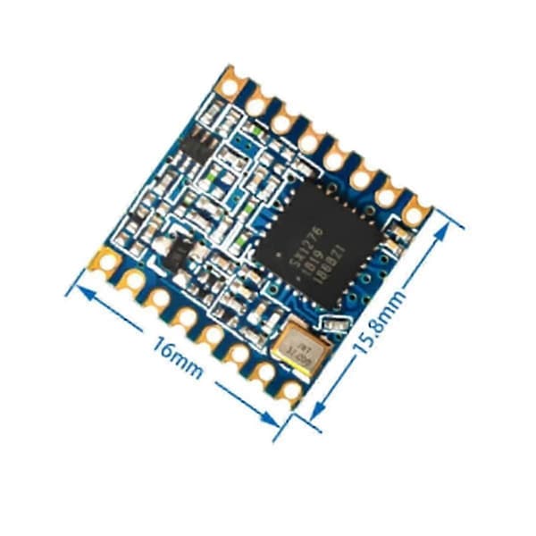 Lora Modul SX1276 Trådløs Transceiver Modul Spread Spectrum Langtrækkende Trådløs Kommunikation (86 Blue