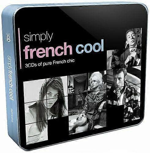 Various Artists French Cool 3CD'er med ren fransk chic CD-boks sæt 3 diske CD CD