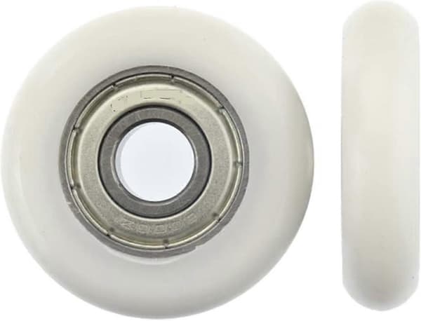 Romaskinehjul 8x40x10mm POM Rulle til Romaskine BSR62840-10 - Kompatible Reservedele