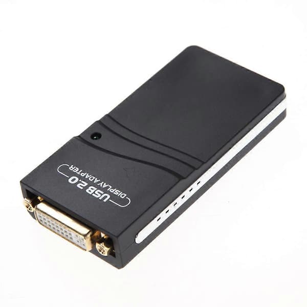 USB 2.0 til VGA, DVI, HDMI-adapter, opløsning: 1280*1024[zd] Style 2