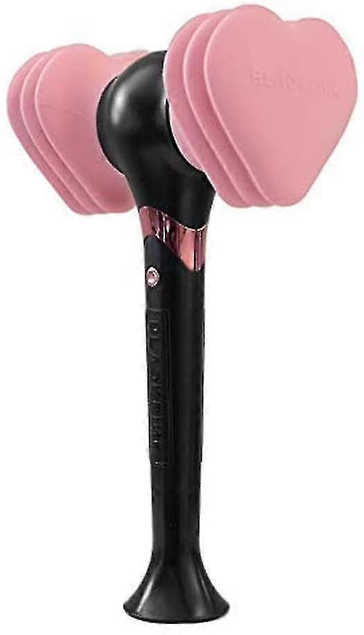 [zd]Blackpink Light Stick Hjerte/Hammerformet Kpop Led Lampe Stick Koncertlampe Fluorescerende Stick
