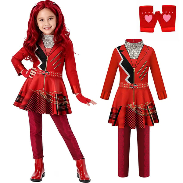 Halloween-kostumesæt til piger, børnekostume til fest og cosplay Blue version 3 Blue version 3 120cm