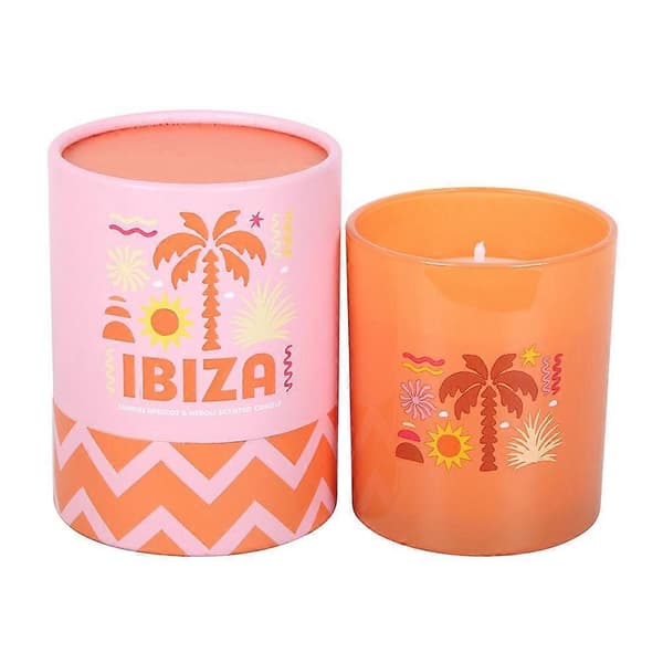 Ibiza Abrikos & Neroli Duftlys En storlek Persika