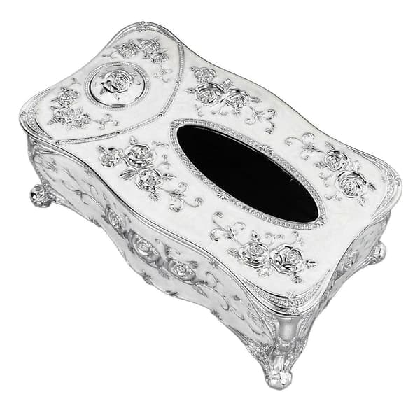 Rose Tissue Box 3D Rose[zd]