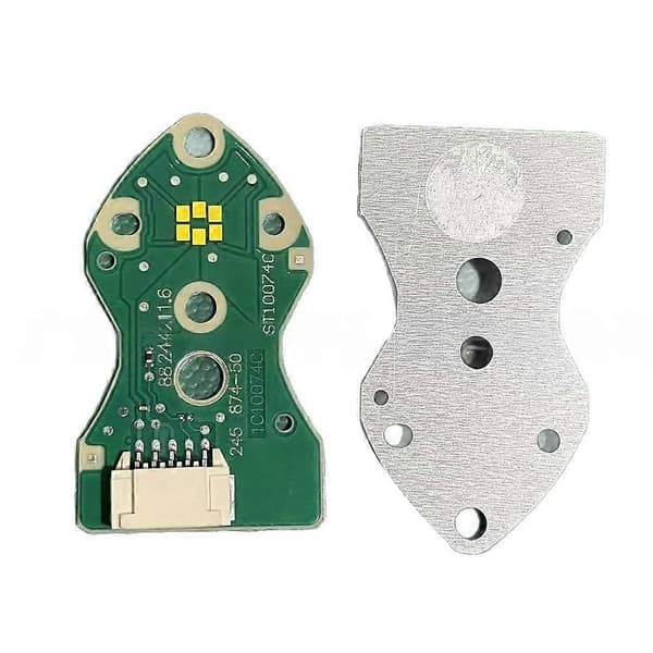 2 stk. LED-kørelys foran Chip Board Citron Gul Lyskilde til Tesla Model 3 Angel Eye Light PCB Board Green