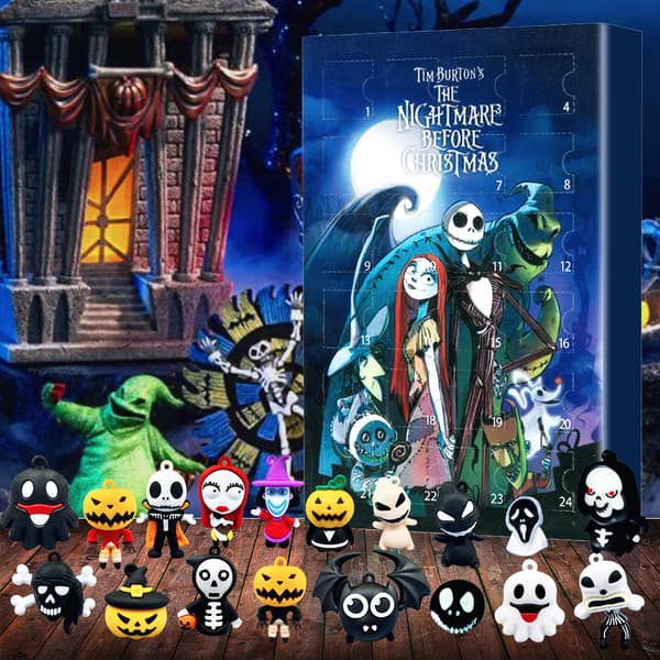 Halloween-adventskalender, 24 dager til Halloween-nedtelling adventskalender