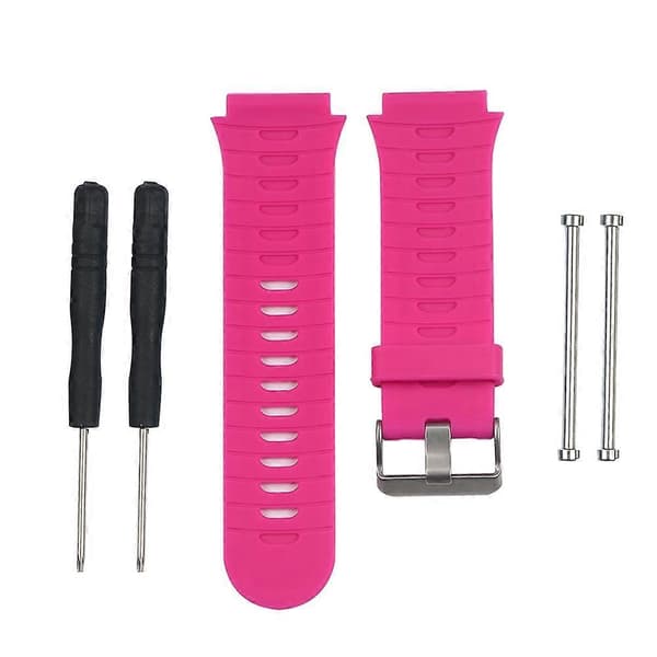 Til Garmin Forerunner 920XT erstatningsarmbånd (sort) Pink