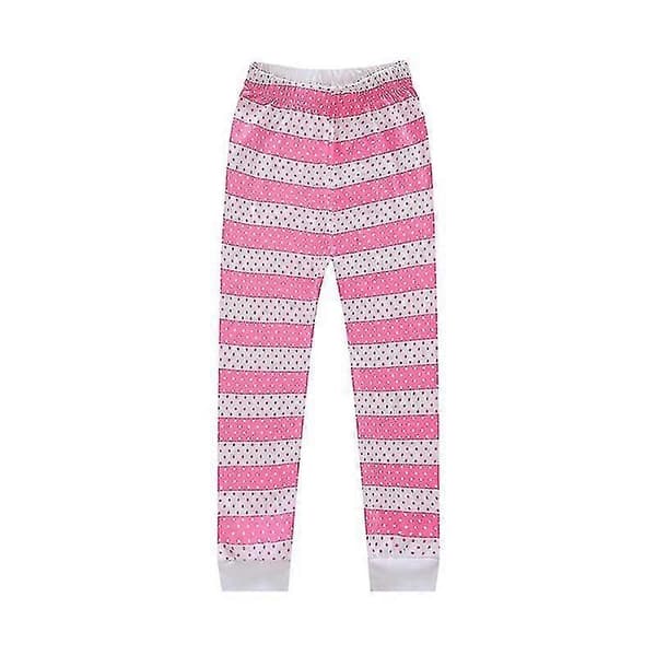 Barn Flickor Sovkläder Pyjamas Set Pjs Outfit Pink White Polka Dots Minni Pink White Polka Dots Minnie 4-5 Years