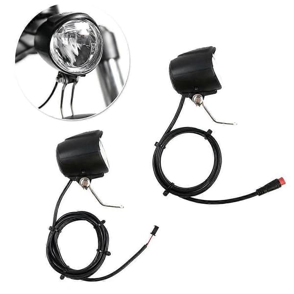 Vanntett LED-lys for elsykkel/elsykkel, frontlys