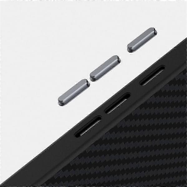 Karbonfibertekstur Bakdeksel for Pixel 10 Pro / Pixel 10 Deksel med MagSafe-kompatibilitet Black