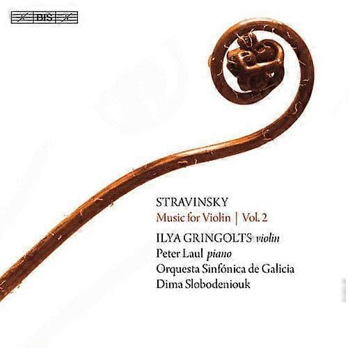 Igor Stravinsky Musik for Violin - Volume 2 CD (2018) NY CD CD