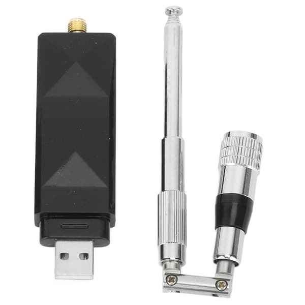 Dual Channel AIS-mottaker USB-utgang Rustfritt stål Antenne Sammenleggbar Bærbar Marine