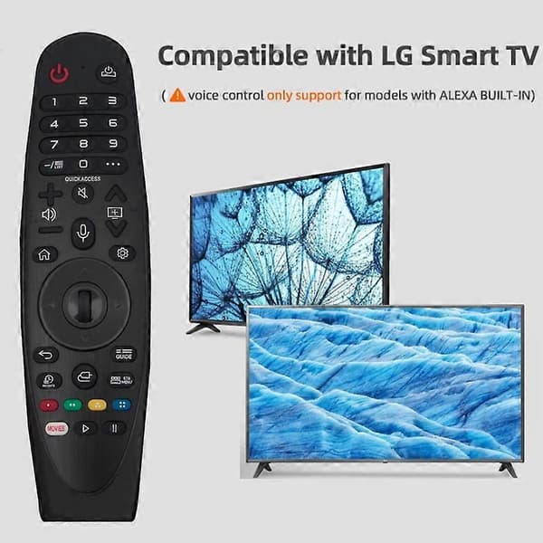 Erstatningstilbehør til LG TV-stemmefjernkontroll MR19BA Inte angivet