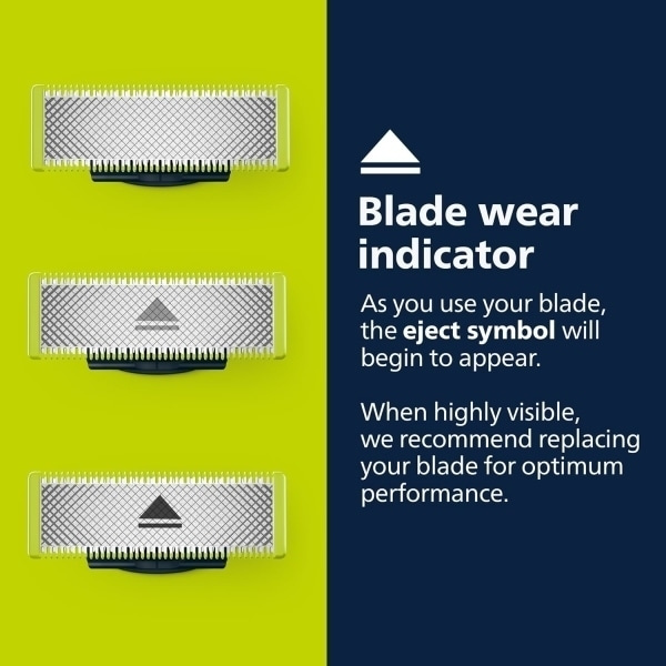 3-pak barberblade kompatible med Philips Oneblade Replacement