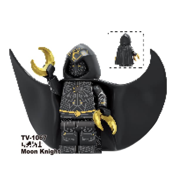 Moonlight Strange Dr. Wanda Monterbare Byggeklodser Minifigurer Legetøjsposer til børn TV6208 (1059-1068) set