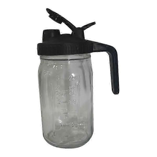 2025 Nyeste Model 32Oz Mason Jar med Hældetud - Glaskande med Låg, Bryst