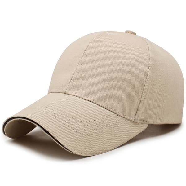 [zd]Baseballcaps Ensfarget lue voksen unisex