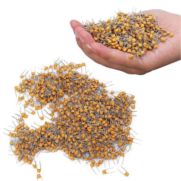 1000 stk. keramisk kondensator InLine monolitisk 4,7UF benafstand 5,08 mm DC50V afvigelse 10 %