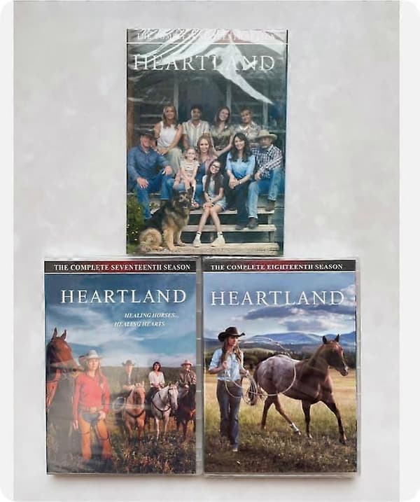 Heartland: De komplette sæsoner 16+17+18 (DVD, 9-disc boks sæt)